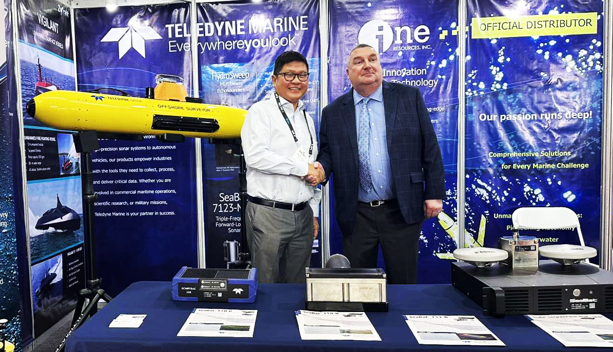iOne Resources Inc. Appointed Official Distributor for Teledyne Marine in the Philippines